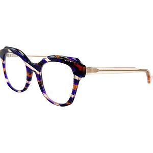 PLM Diva XVII Womens Plastic Eyeglass Frame 475 Purple Blush 48-23 France